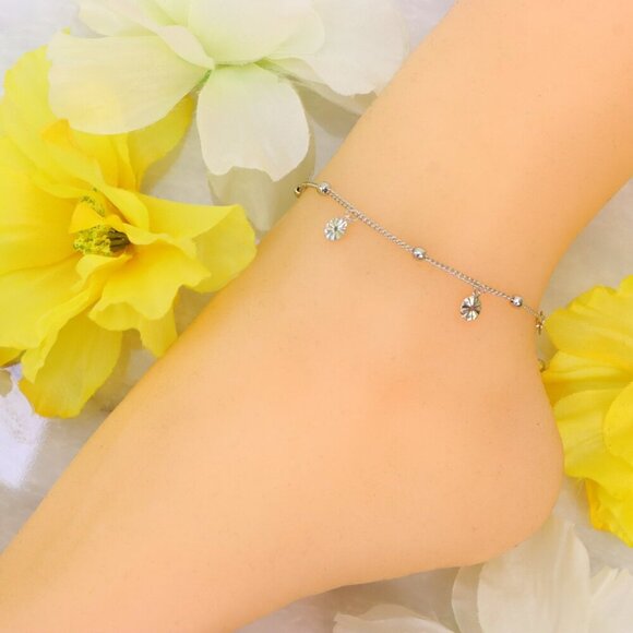 "Minimalist Anklet, Sleek & Modern Design, Women’s Fashion, YC110247-A - Picture 6 of 10